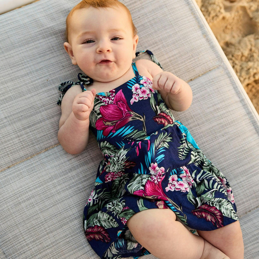 The Flower Hour - Girls Resort Dress