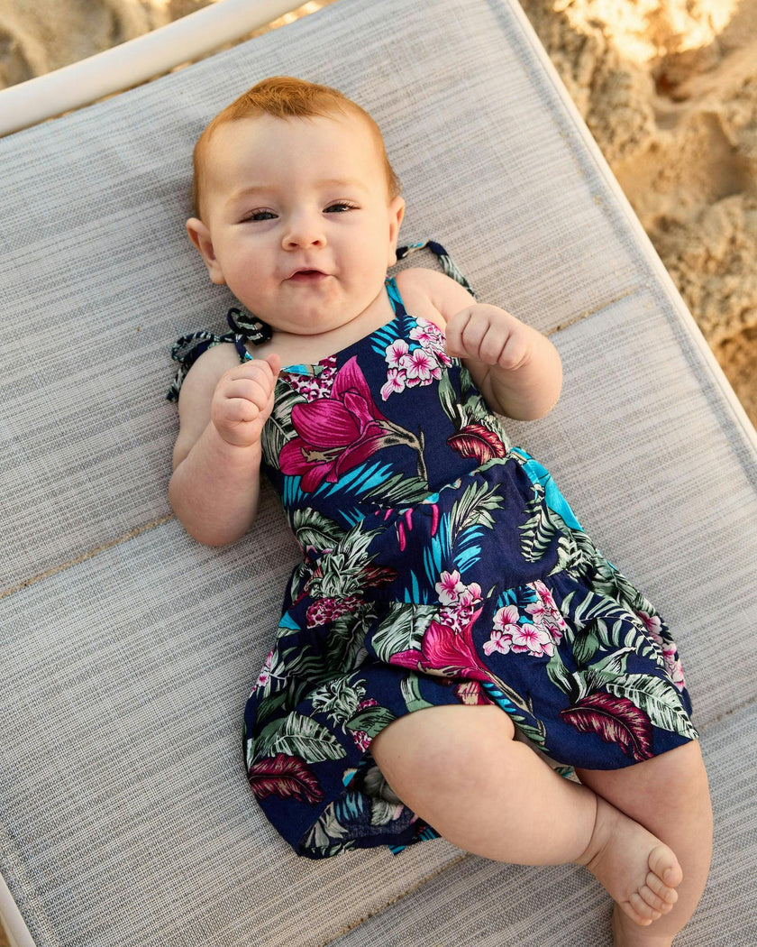 The Flower Hour - Girls Resort Dress