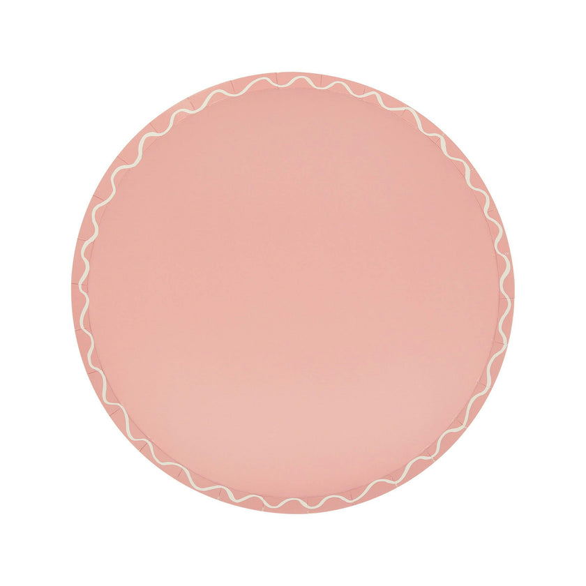 Mixed Wavy Line Side Plates