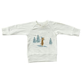 Boy's Raglan Sweatshirt Patches