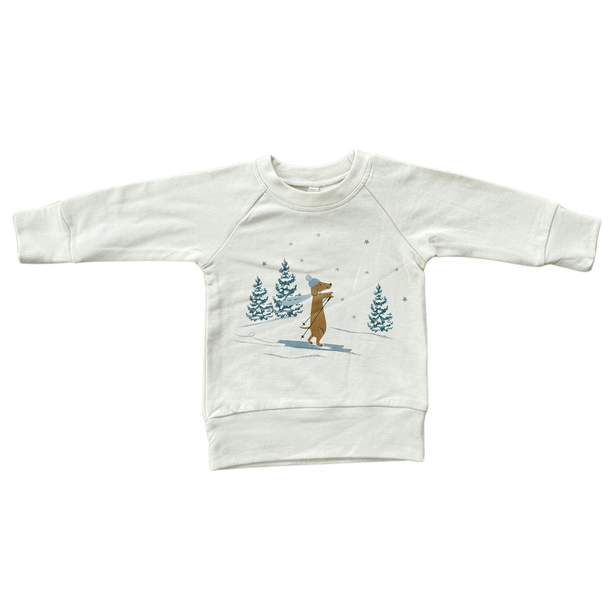 Boy's Raglan Sweatshirt Patches