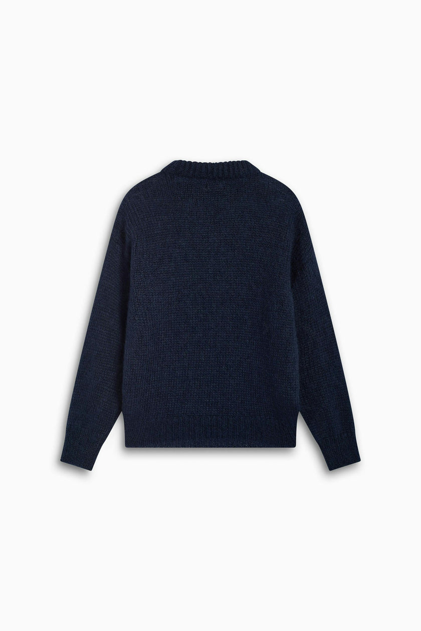 Cozy Woman Jumper Black Iris