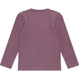 Floral Patch Ribbed Long Sleeve T-Shirt