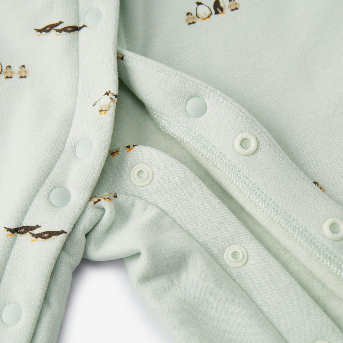 Lil' Stretch Fleece Collar Jumpsuit