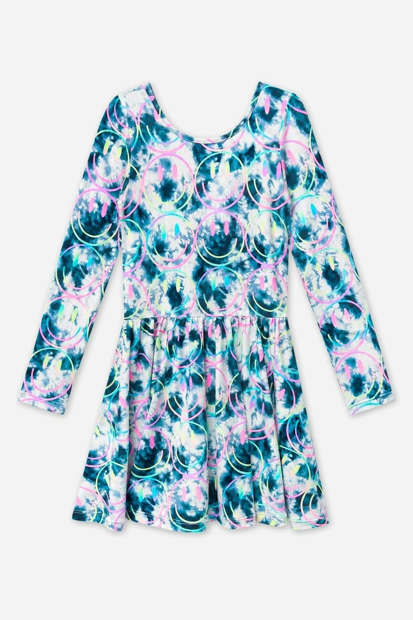 Simply Soft Long Sleeve Scoop Back Be Happy Dress