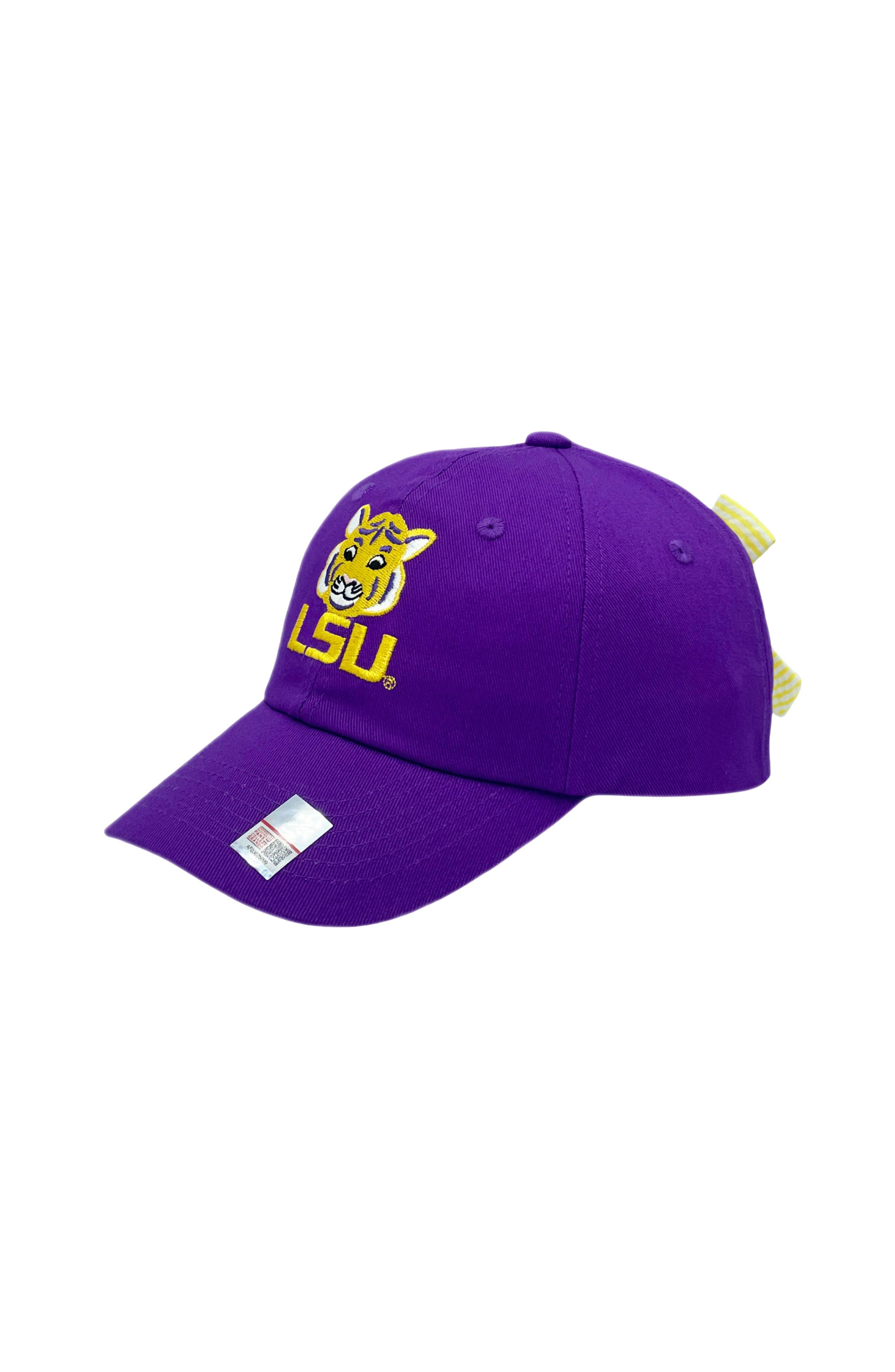 LSU Tigers Bow Baseball Hat