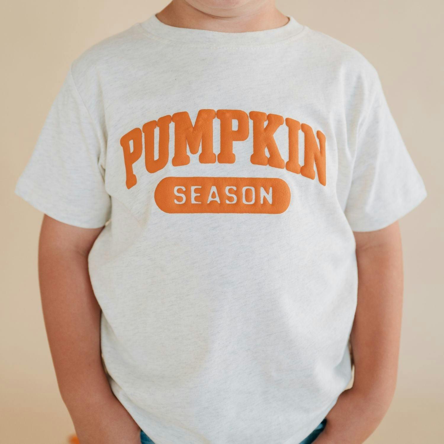 Pumpkin Season Puff Ink Short Sleeve T-Shirt