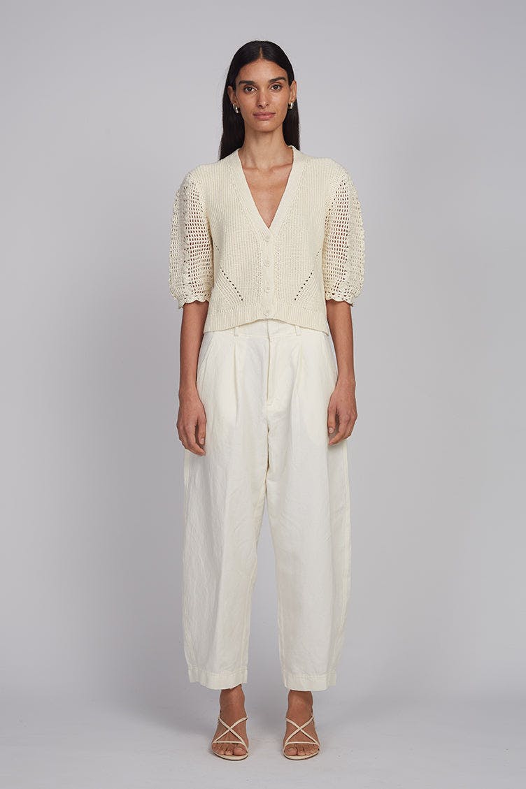 SHIRA CARDI | IVORY