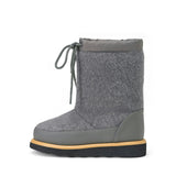 Rey Wool Dark Grey Boots
