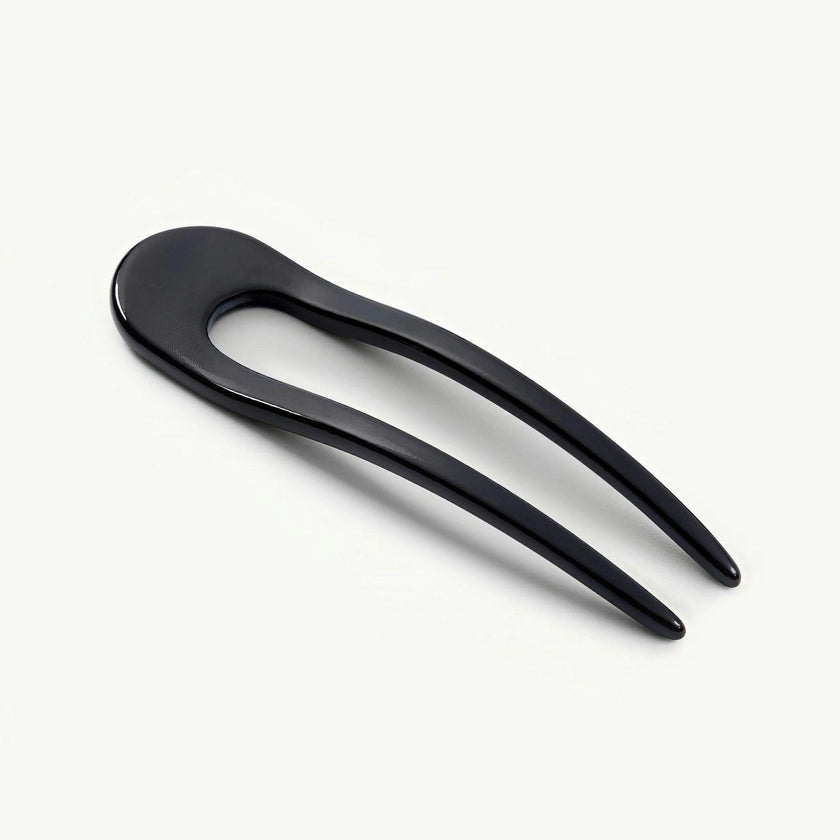 French Hair Pin in Black
