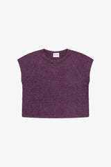Tenly Hacci Jersey Sleeveless Raglan Tee