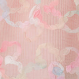 Kids Rib Knit Dress w/ 3D Floral Tulle Skirt