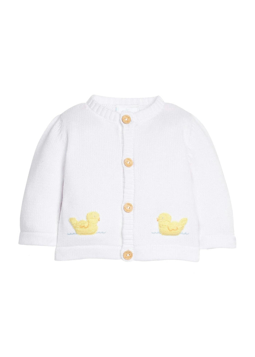 Crochet Cardigan - Duck