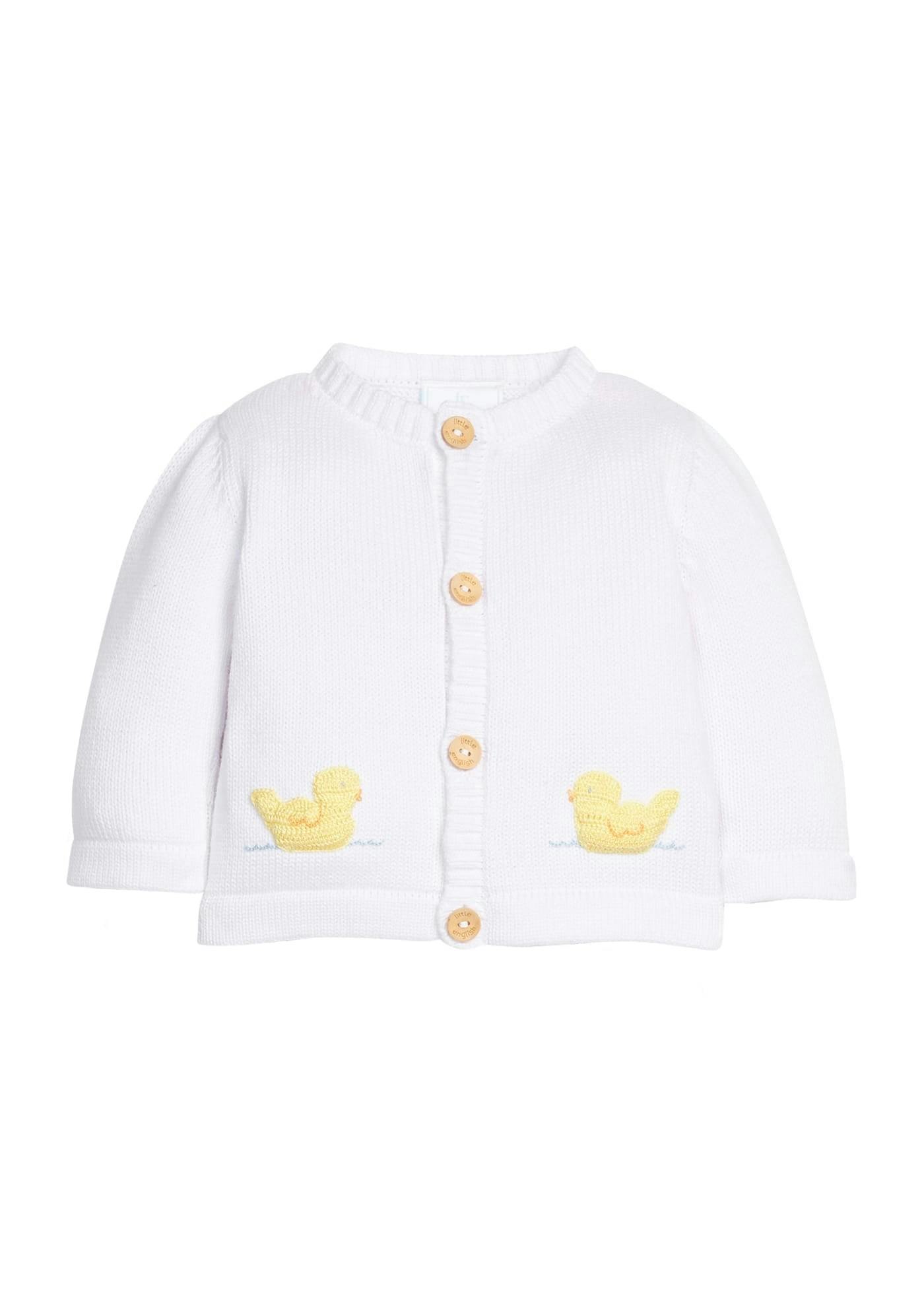 Crochet Cardigan - Duck