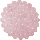 Little Biscuit Washable Round Rug