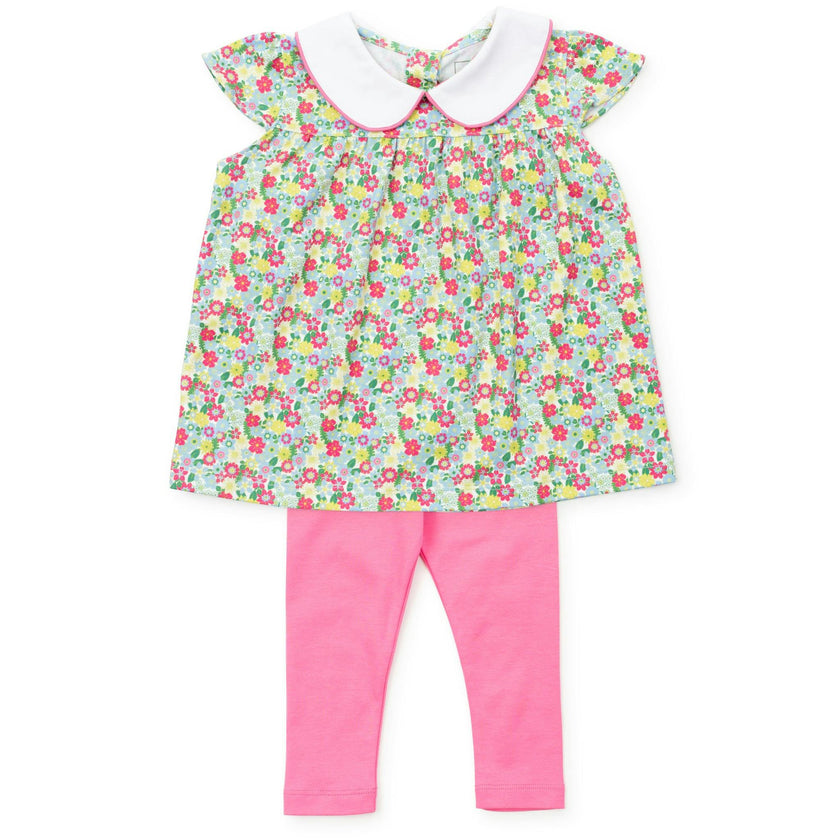 Minden Girls' Legging Set Arboretum Floral