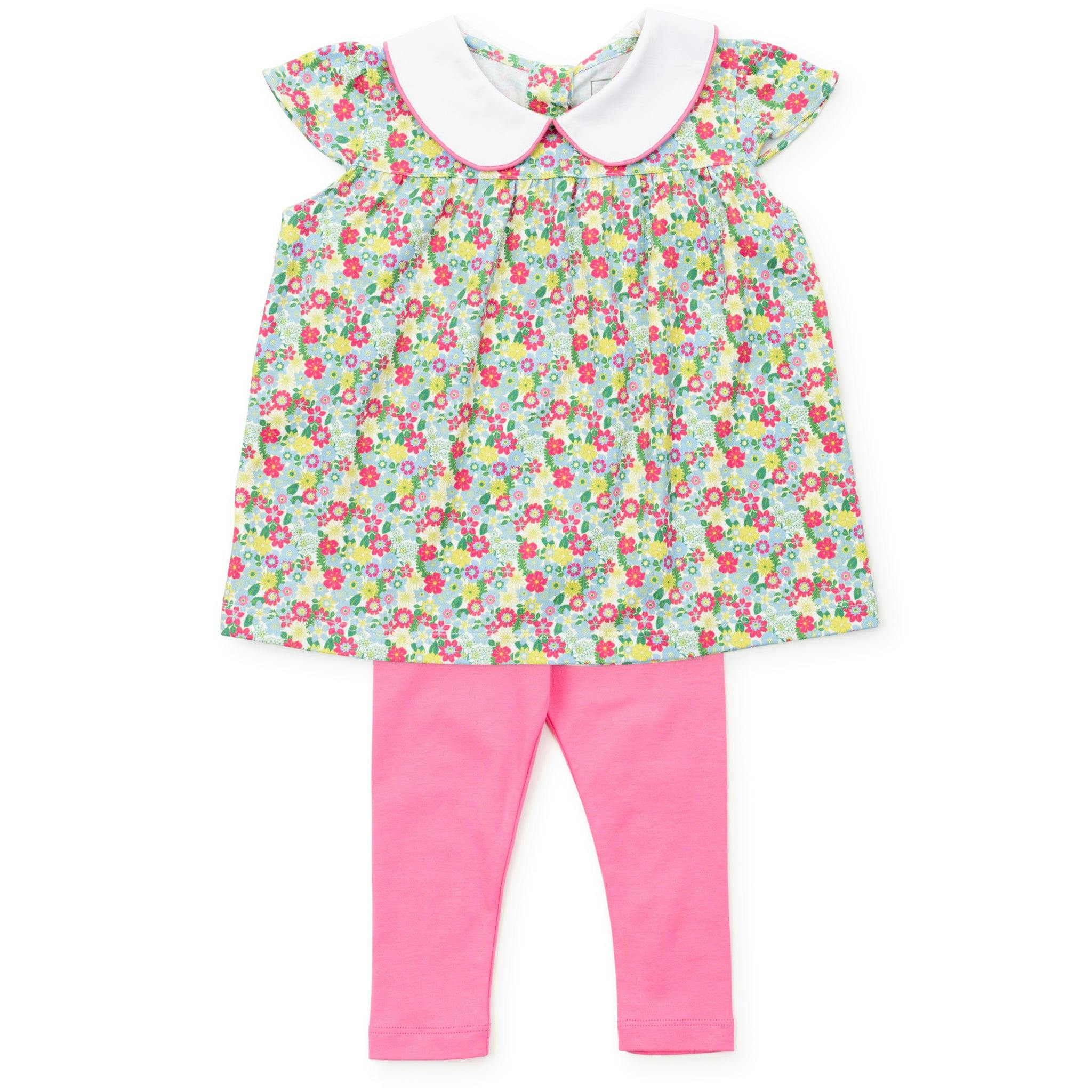 Minden Girls' Legging Set Arboretum Floral