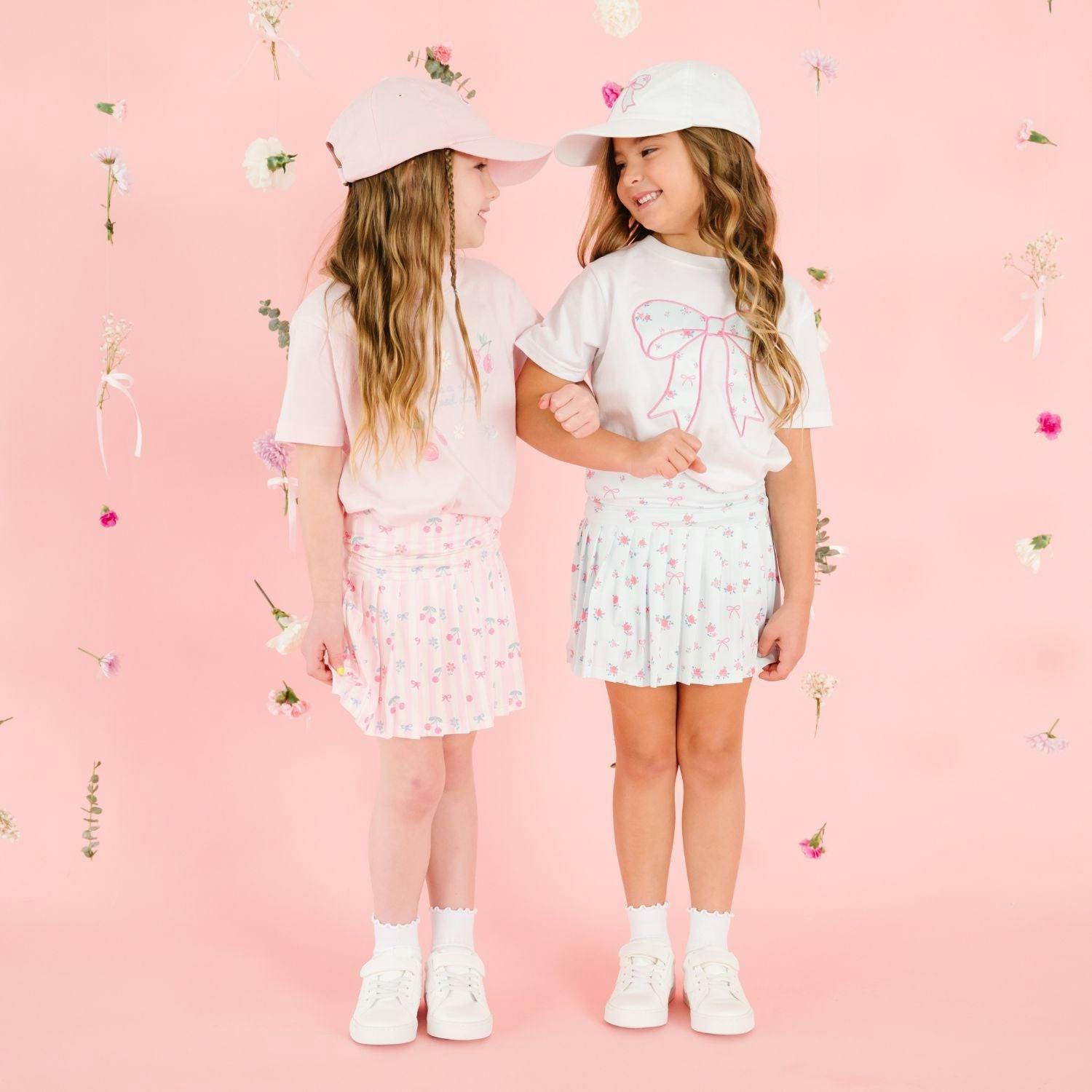Cherry Good Day Short Sleeve T-Shirt - Ballet