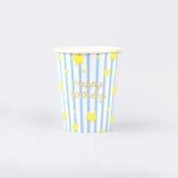 Bright Star Happy Birthday Cups