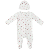 Cherry Pointelle Onesie