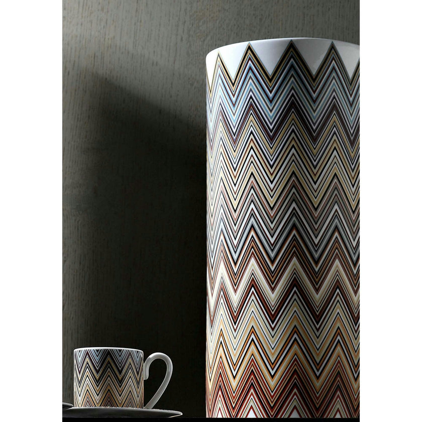 High Vase Zig Zag  Jarris 148 Diam. 6.3"