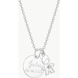 Mini Crystal People Charm, Sterling Silver