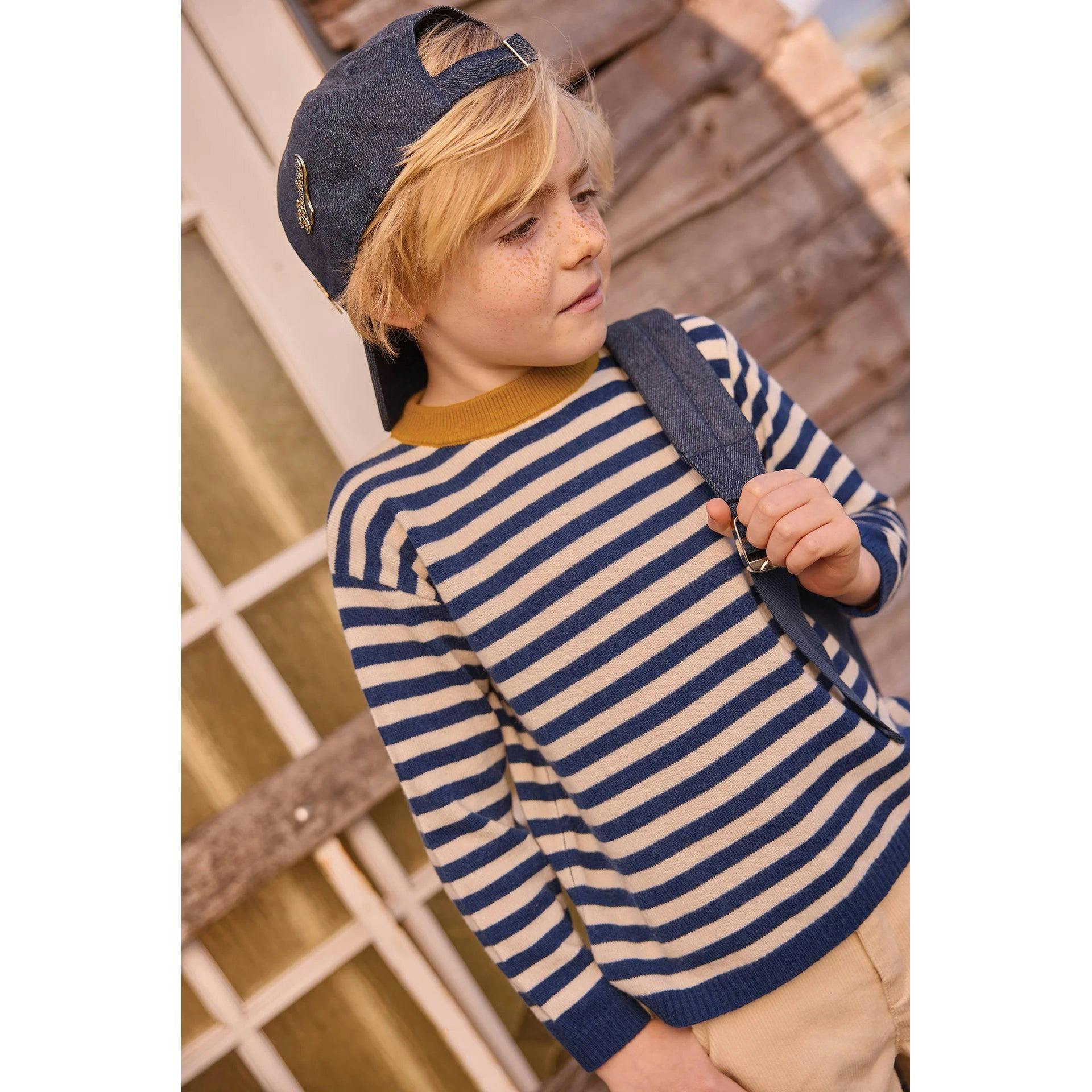 BONTON Pepito Sweater - Sailor Blue