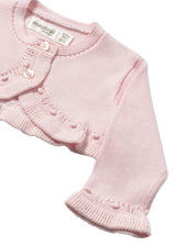 Light Pink Knitted Baby Cardigan