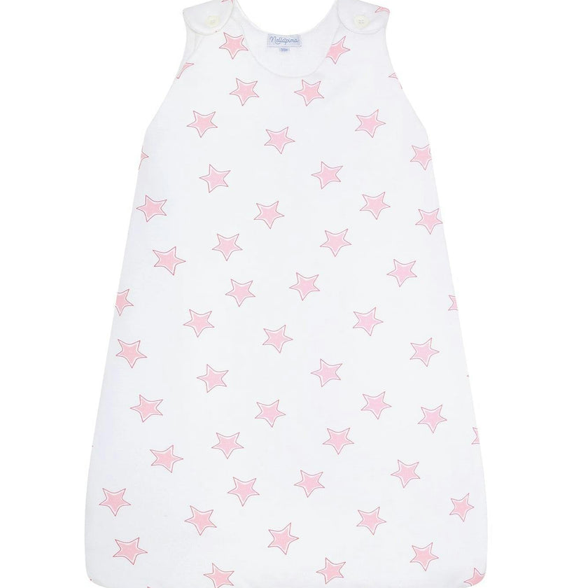 Pink Stars Print Winter Sack