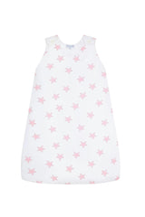 Pink Stars Print Winter Sack