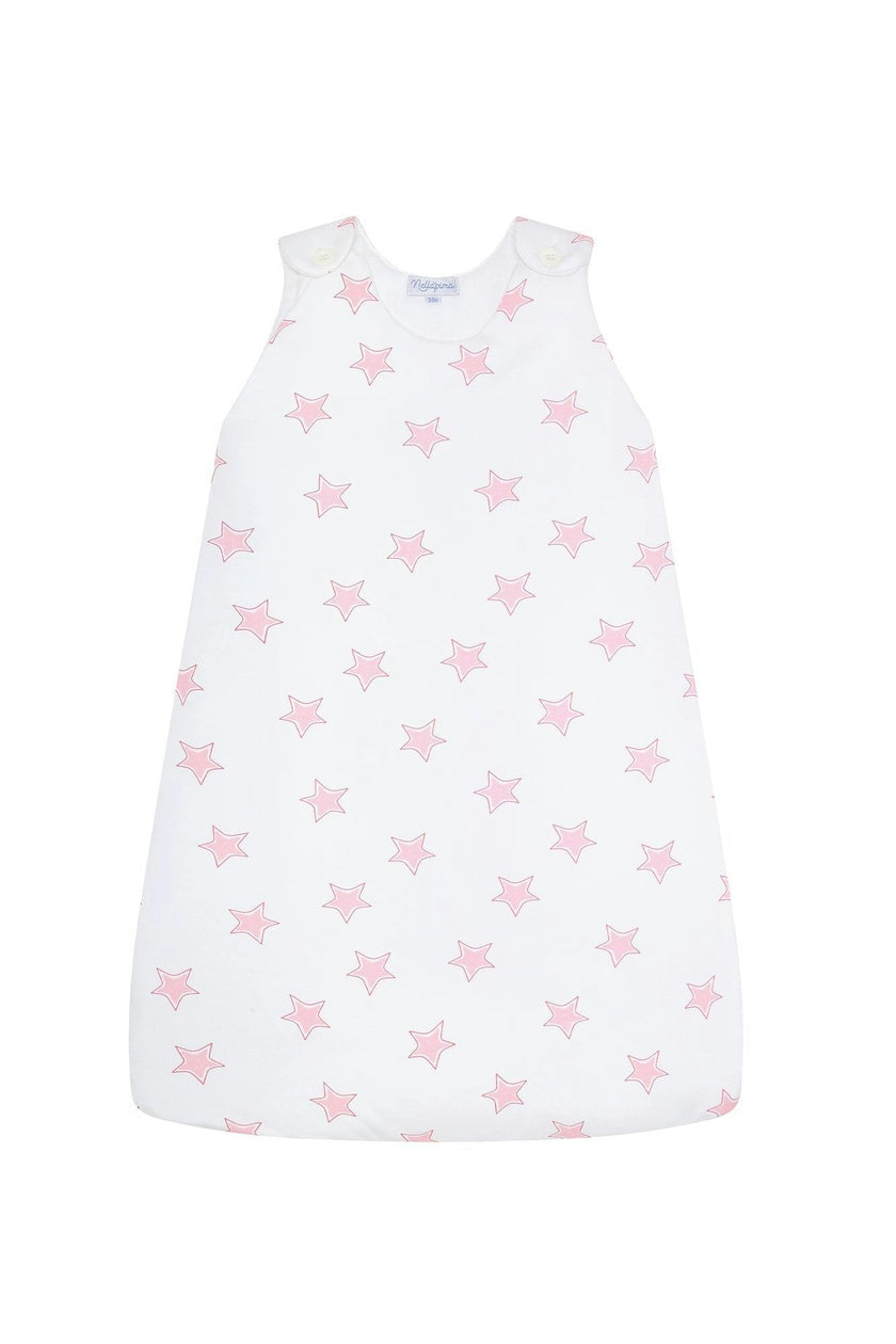 Pink Stars Print Winter Sack