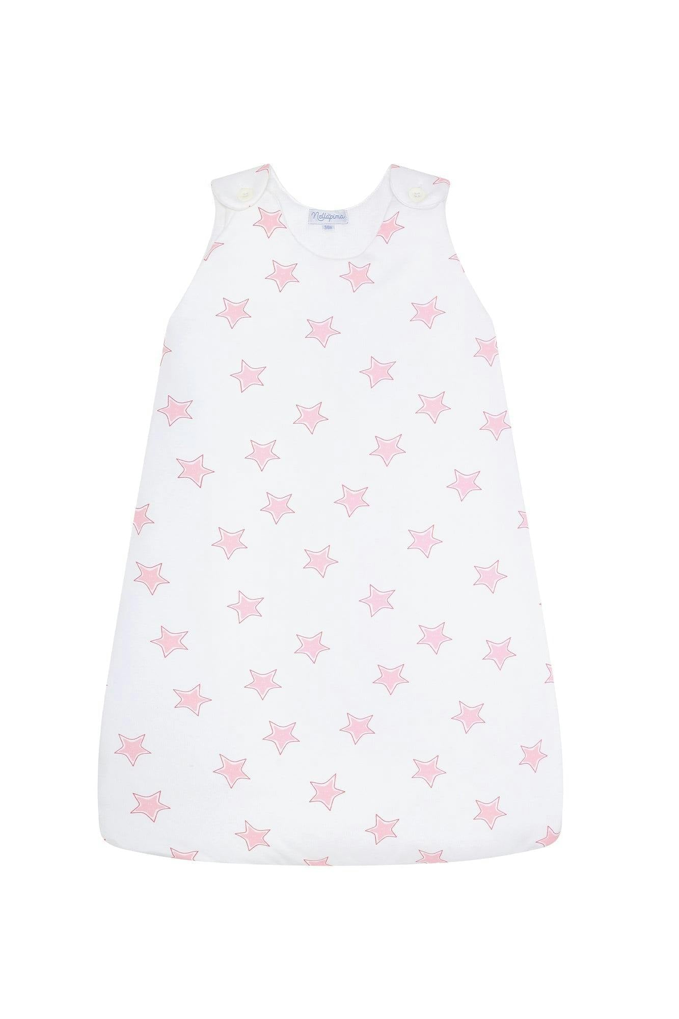 Pink Stars Print Winter Sack