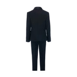 Black Suit with Black Shawl Lapel
