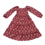 Girl's Long Sleeve Maxi Dress