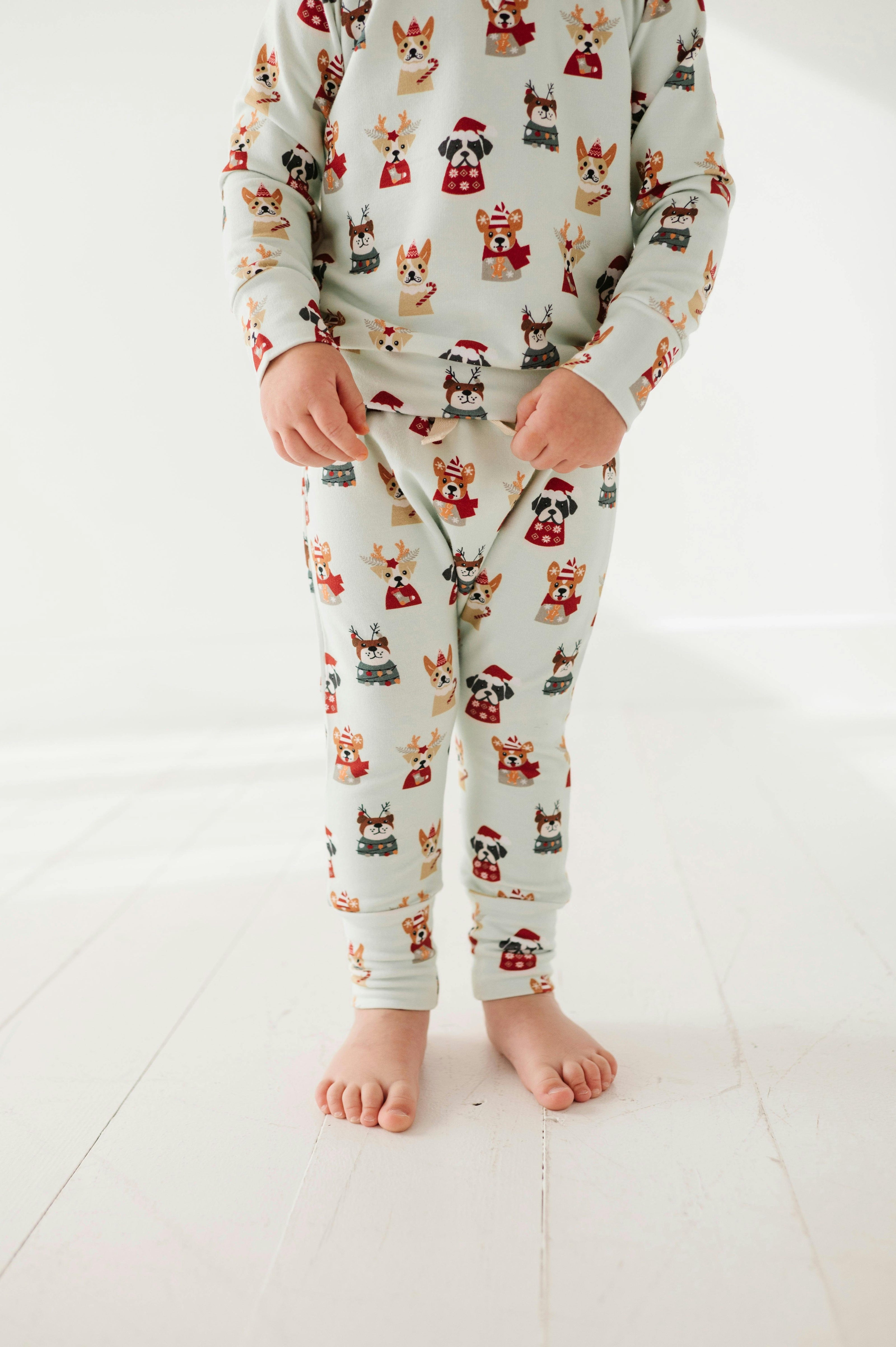 Baby Boy Slim Harems in Christmas Dogs