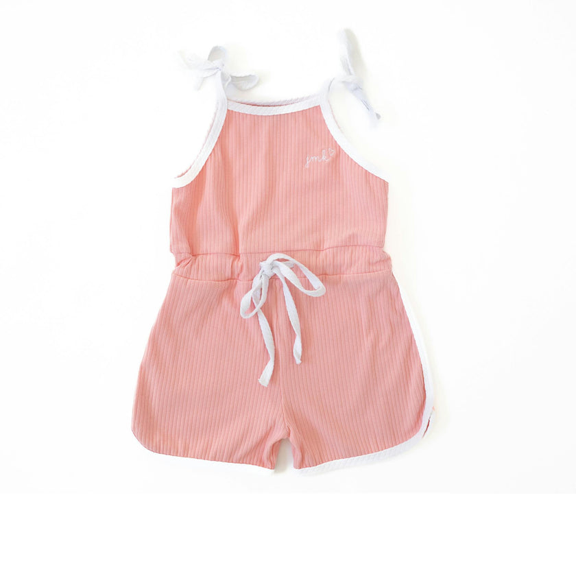 Custom Embroidered Retro Romper