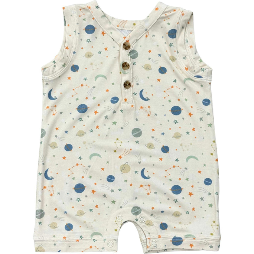 Boy's Sleeveless Romper