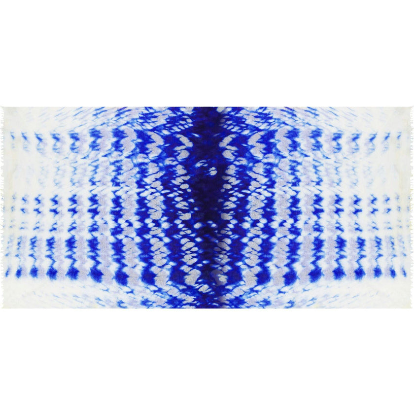 Cashmere Hand-Dip Dye Saline Pareo Scarf