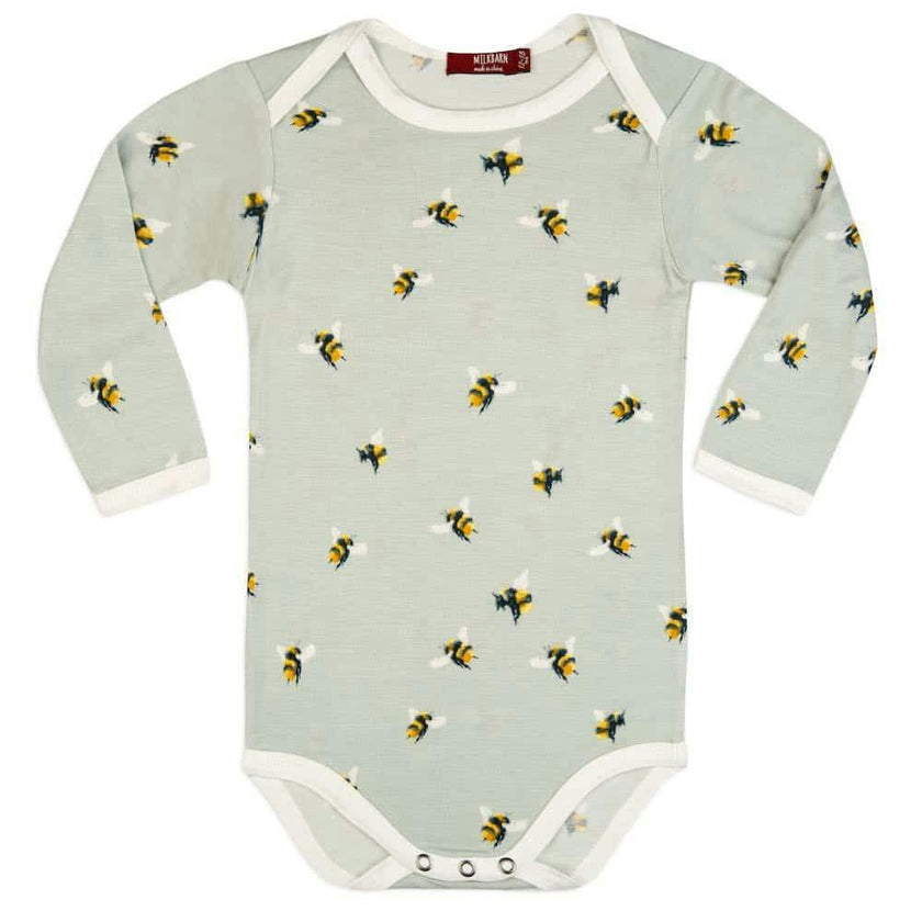 Bumblebee Bamboo Long Sleeve One Piece