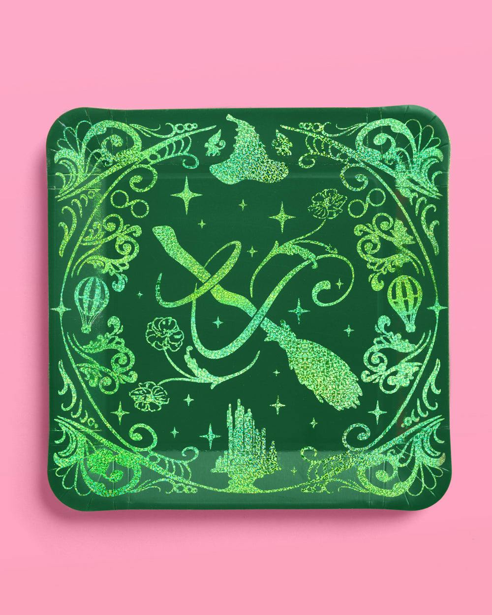 Emerald City Plates - 24 paper plates