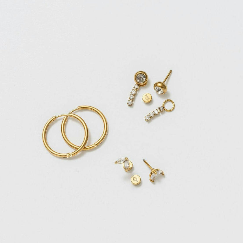 Dangly Diamond Stack Set