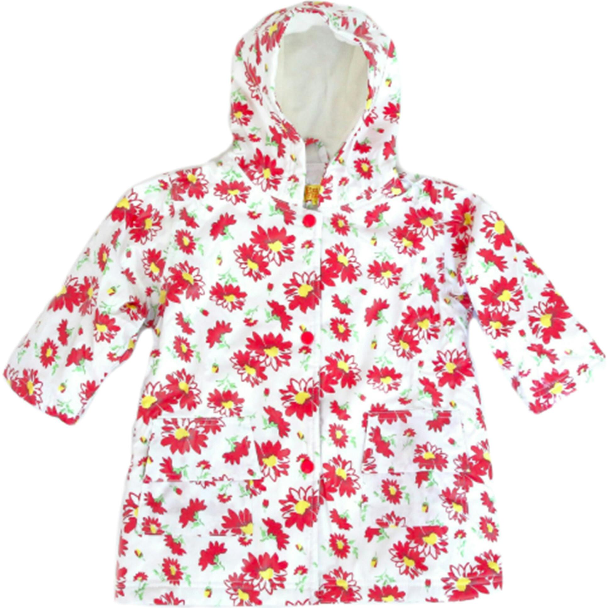 Red Flower Raincoat