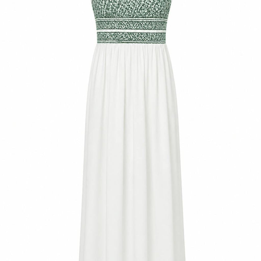 Alice Emerald Trellis Midi Dress