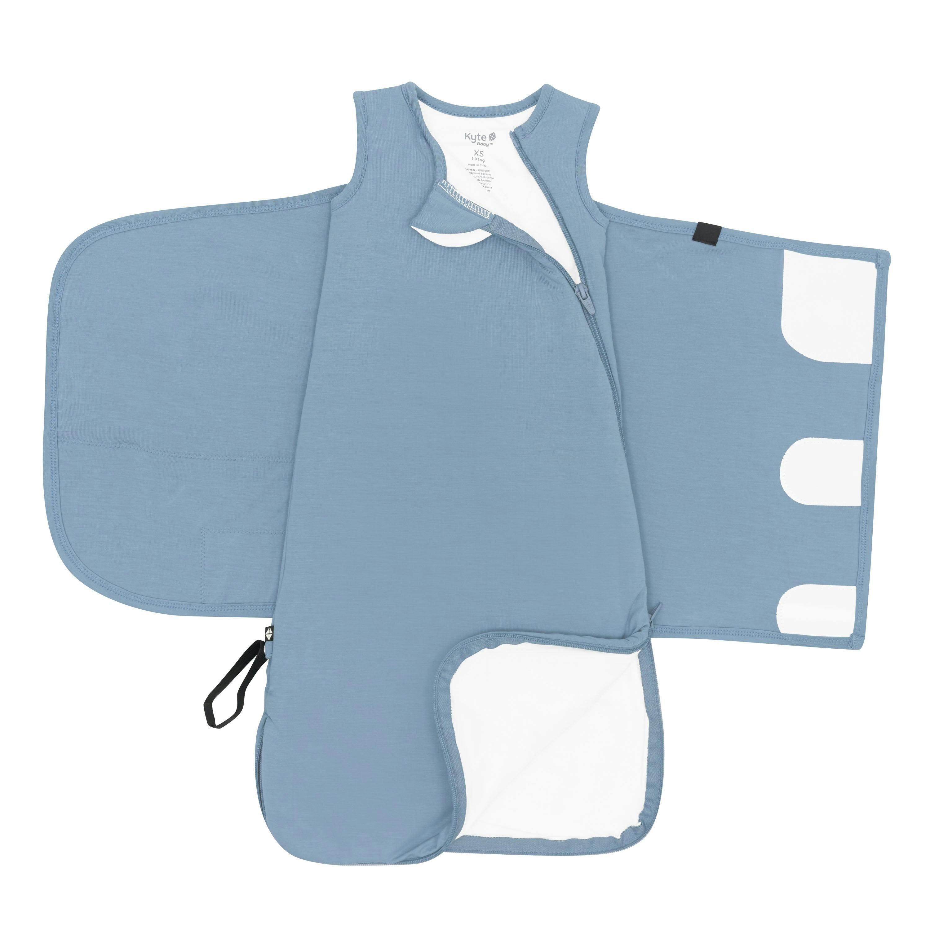 Sleep Bag Swaddler in Slate