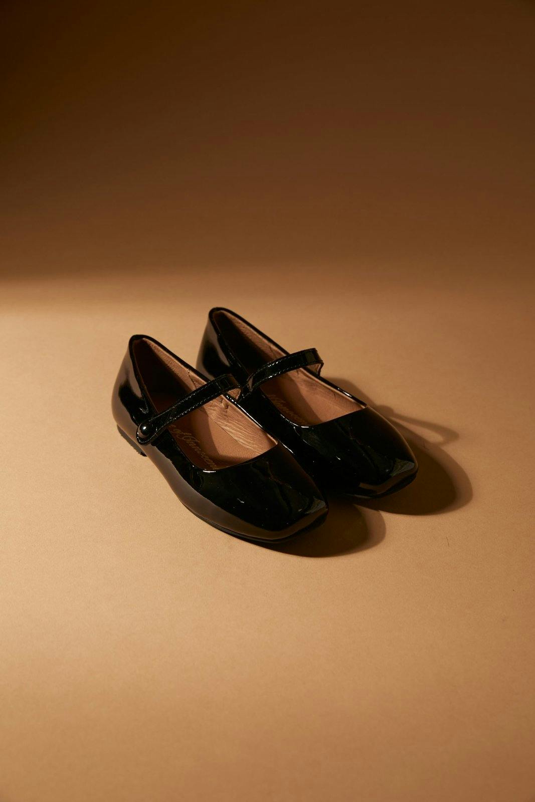 Chloe Patent Leather Square Toe Mary Jane Shoes