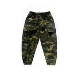 Camo Cargo Cotton Jogger Pants