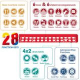 Learn With Lights: Electronic Piano - Red