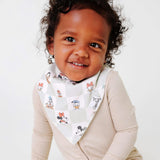 4 Pack Baby Bandana Bibs - Mickey Mouse and Friends