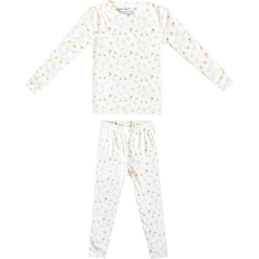 Ultra Soft Long Sleeve Two-Piece Pajama Set, Prints