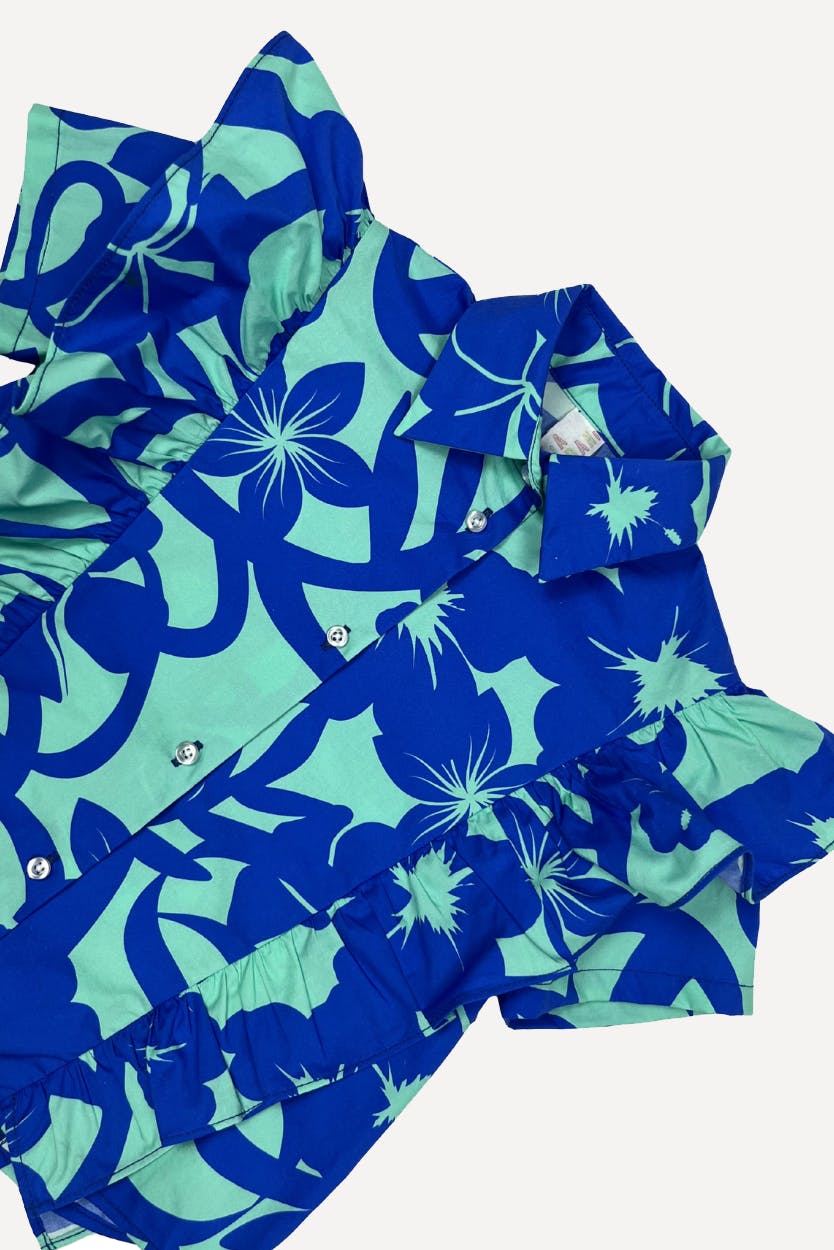 BIANCA RUFFLE BLOUSE